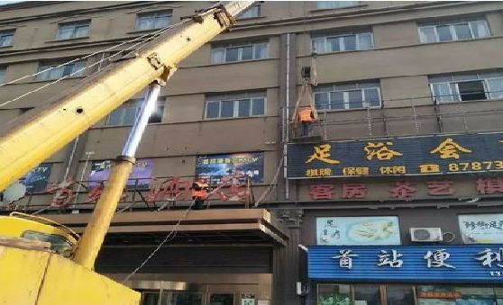 福州市安装较高的门店招牌有什么好的方法？