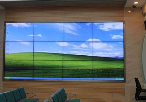 福州市液晶拼接屏的另类用法。